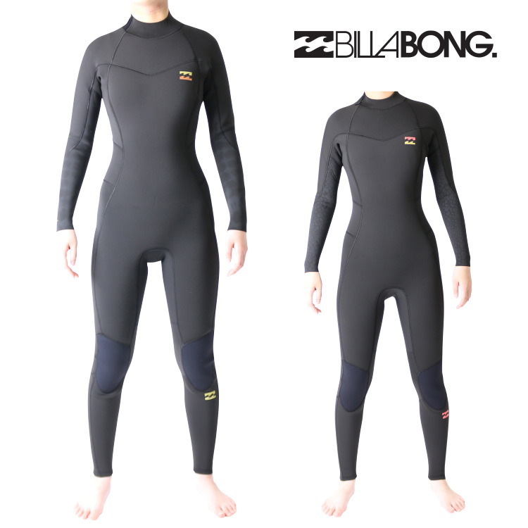 ビラボン ウェットスーツ レディース 3mm / 2mm インナーバリア フルスーツ サーフィンウェットスーツ Billabong Wetsuits
