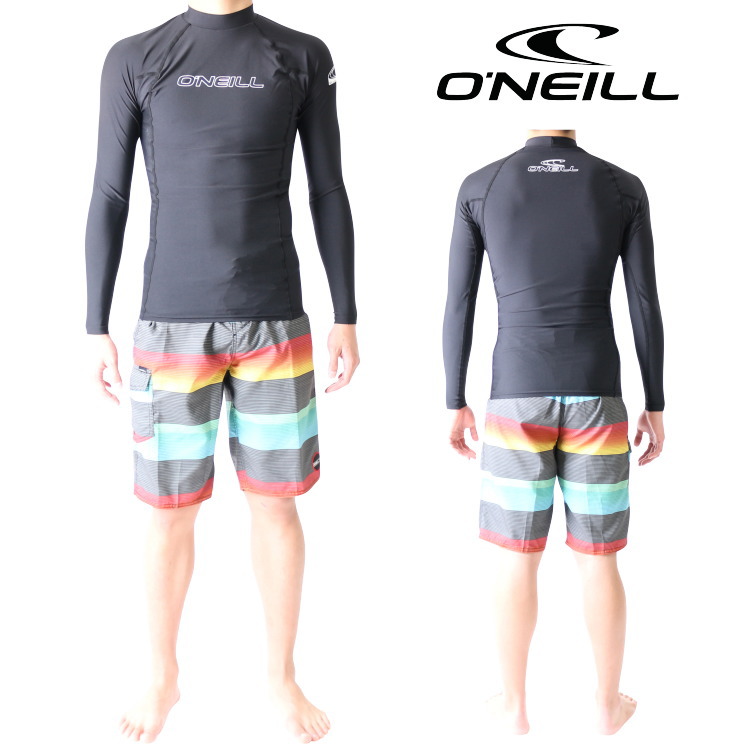 ONEILL オニール ラッシュガード メンズ 長袖 ラッシュガード BASIC SKINS(ベーシックスキンズ)  Rashguard