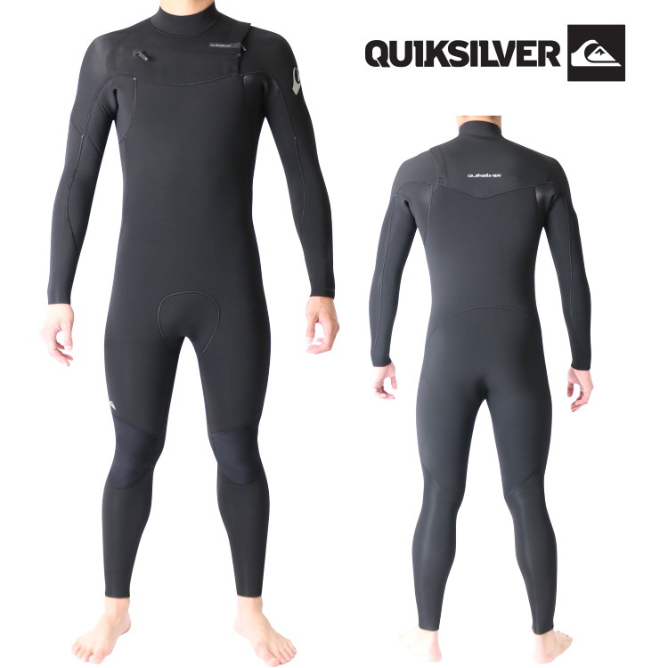 クイックシルバー ウェットスーツ メンズ 5mm / 4mm / 3mmチェストジップ フルスーツ サーフィン ウェットスーツ  Quiksilver Wetsuits