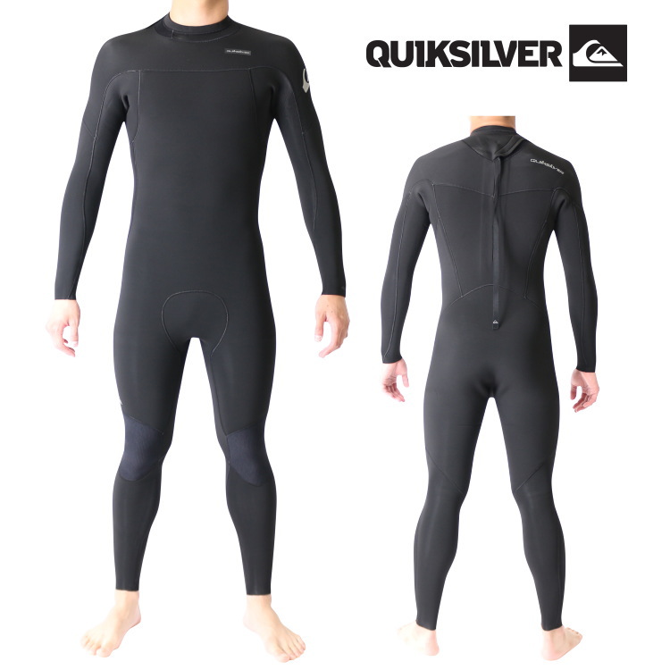 クイックシルバー ウェットスーツ メンズ 4mm / 3mm フルスーツ インナーバリア サーフィン ウェットスーツ  Quiksilver Wetsuits