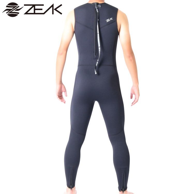 ZEAK(ジーク) ウェットスーツ メンズ ロングジョン ウエットスーツ 