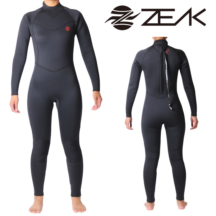 ZEAK(ジーク) ウェットスーツ レディース フルスーツ (5×3mm) ウエットスーツ サーフィンウエットスーツ ZEAK WETSUITS