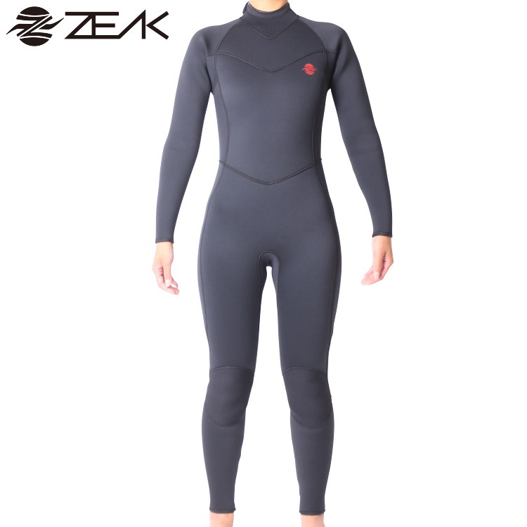 ZEAK(ジーク) ウェットスーツ レディース 5×3mm フルスーツ ウエット 